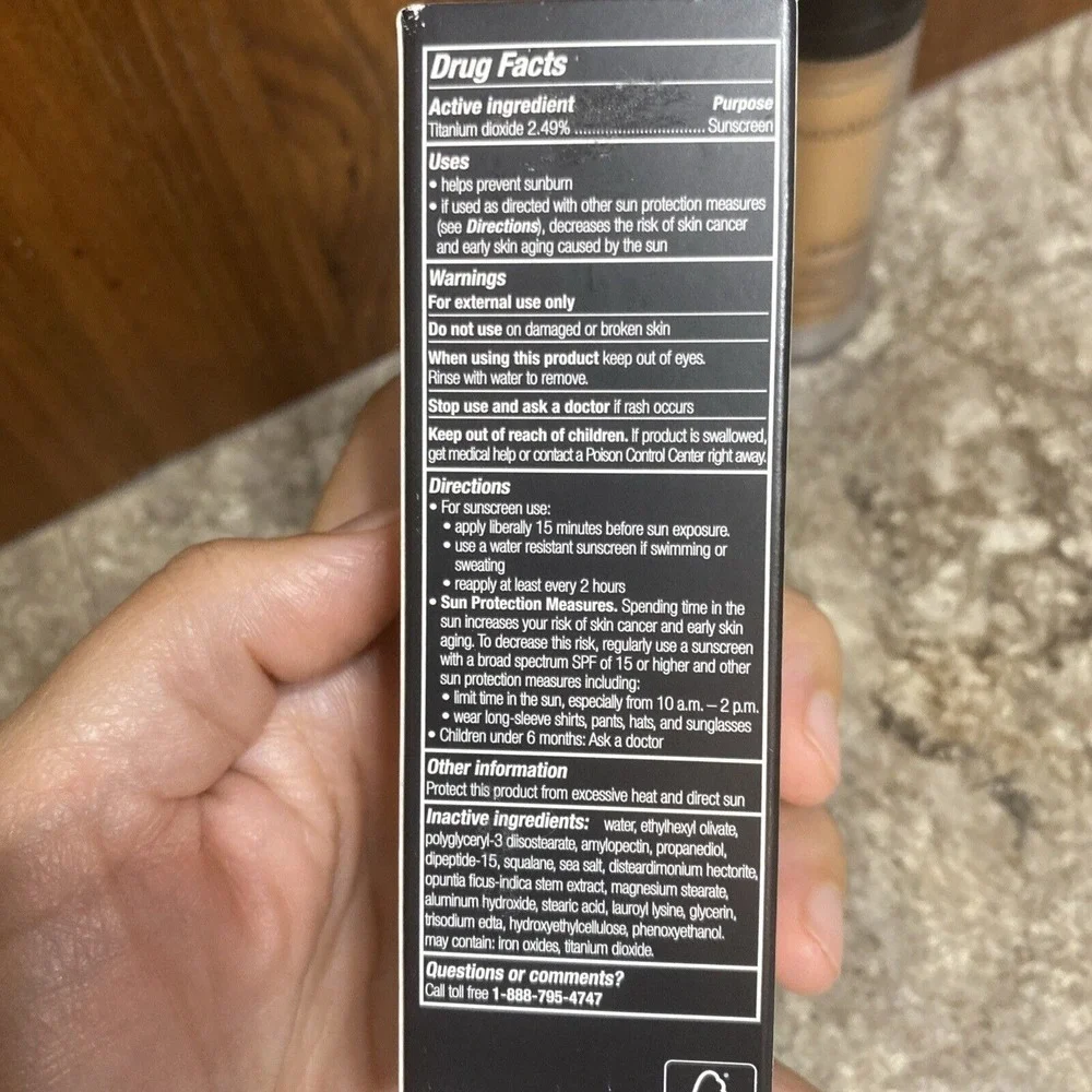 bareMinerals‎ Original Liquid Foundation Warm Tan 22 1 oz New Sealed